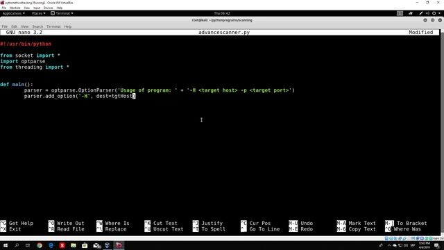 Python Hacking - Advanced Portscanner смотреть онлайн