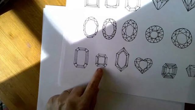 Gemstones Drawing / Painting