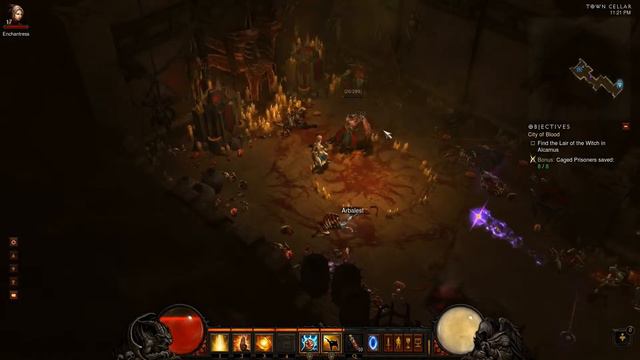 Diablo III -e52- A2Q2: City of Blood. [Hardcore] смотреть онлайн