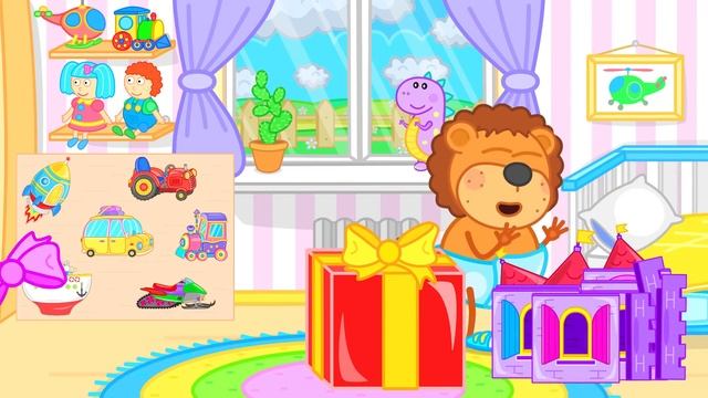 Львенок Котёнок – К центру земли Цветные очки - Мультик для детей смотреть онлайн