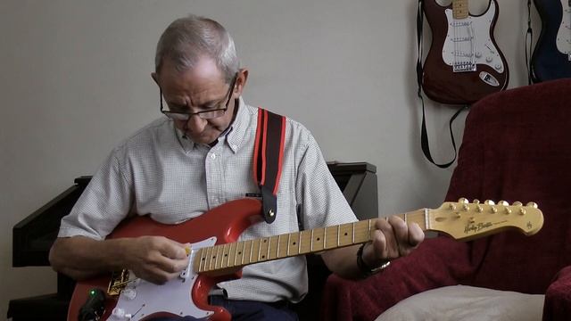 Geronimo The Shadows Guitar Cover by Dave смотреть онлайн