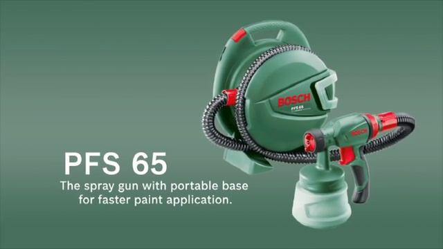 Bosch PFS 65 Fine Spray System смотреть онлайн