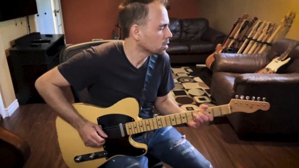 Telecaster Blues in D Minor