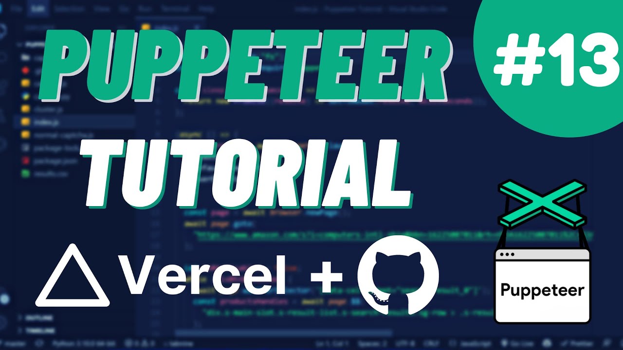 Урок №13 Как развернуть скрипт Puppeteer в Vercel через CLI и GitHub в 2022 году смотреть онлайн