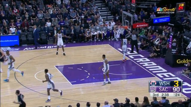 Highlights: Davis Bertans vs. Kings - 03/03/20 смотреть онлайн