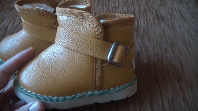 Детские ботиночки с Алиэкспресс. смотреть онлайн