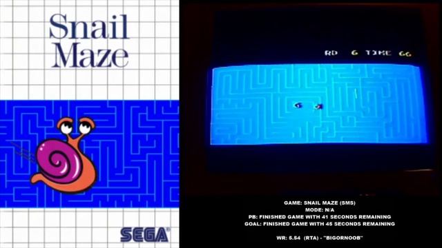 Snail Maze (Sega Master System - PAL) in 7m 46s смотреть онлайн