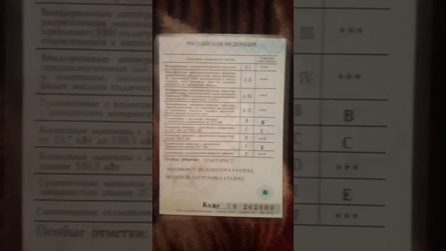 ПРАВА НА ТРАКТОР, ПОГРУЗЧИК, ЭКСКАВАТОР. ЦЕНА смотреть онлайн