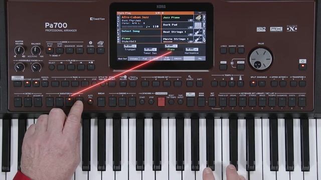 KORG PA700 видео инструкция Часть 3: Стили смотреть онлайн