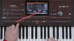 KORG PA700 видео инструкция Часть 3: Стили
