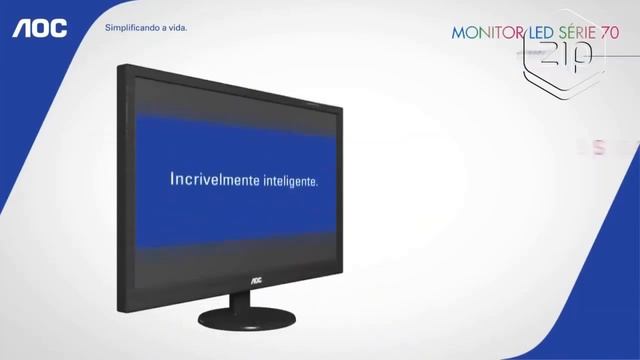 MONITOR 18,5" LCD LED AOC PRETO - E970SWNL смотреть онлайн