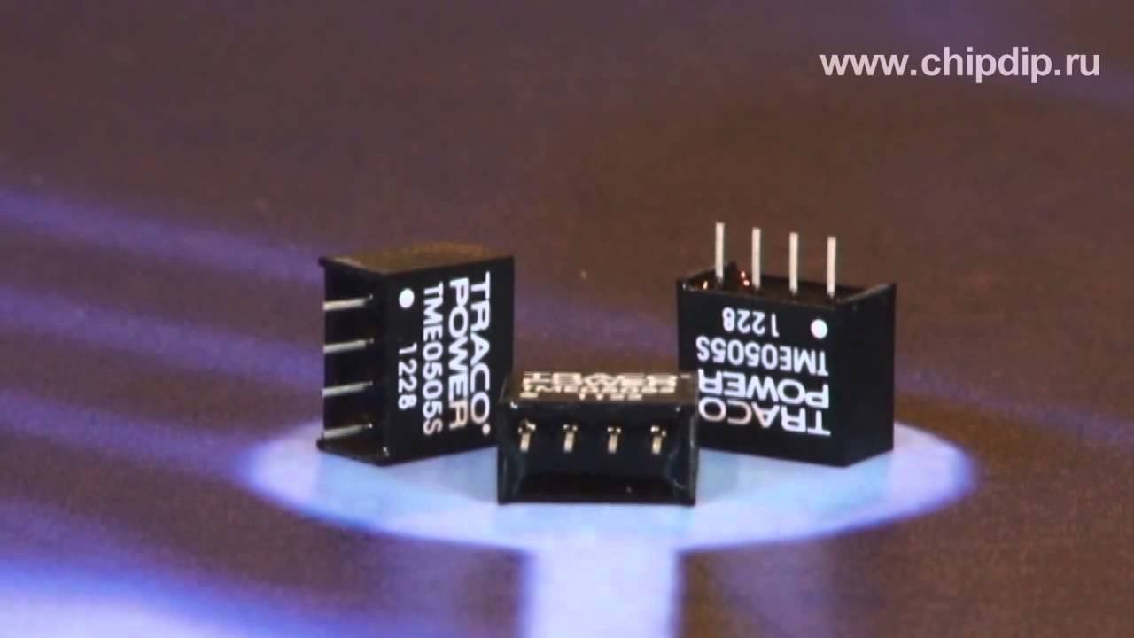 DCDC преобразователи серии TME-S компании TRACO