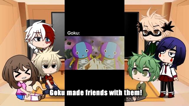 Class 1A react to Deku as Goku // Gacha React // МНА смотреть онлайн