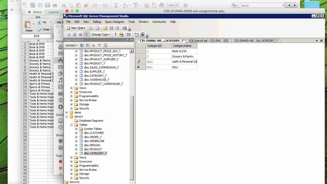 How to create a table and relationship in a database using Microsoft SQL Server Management Studio смотреть онлайн