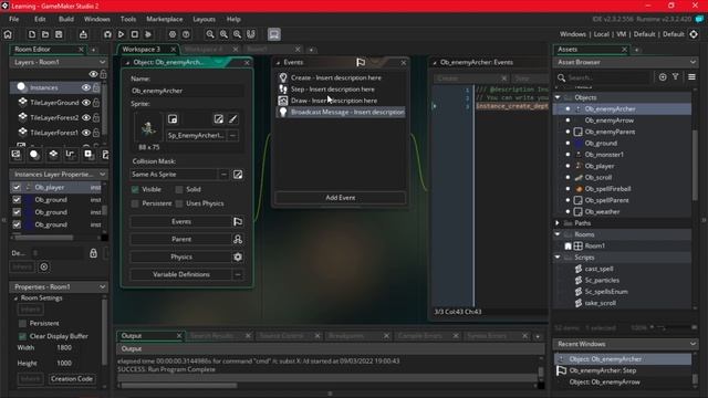 Противник для платформера [Game Maker Studio 2 Платформер часть 10] смотреть онлайн