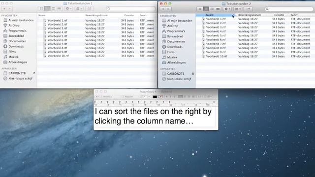 Sorting files in Finder for Mac OS Mountain Lion смотреть онлайн