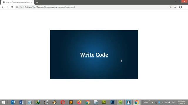 How to Create a responsive background image using CSS смотреть онлайн