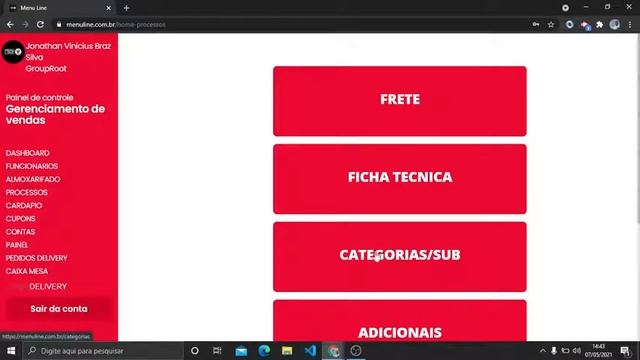 Cadastro categoria e subcategoria смотреть онлайн