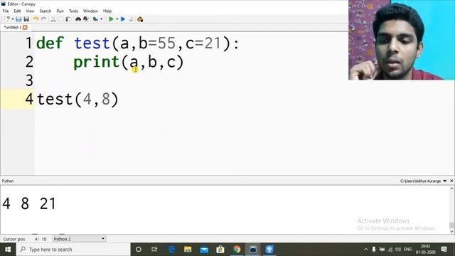 Functions - Positional , Key , Default Arguments in Functions() | Python | CS/IP 11/12 | CBSE 2020 смотреть онлайн