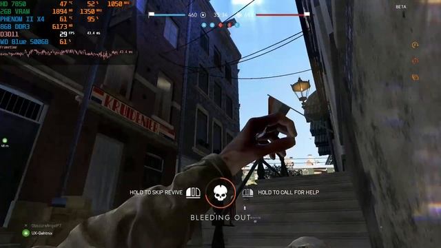 Battlefield V - BETA (HD 7850/R7 265/R7 370 | Phenom II X4) [Low] смотреть онлайн