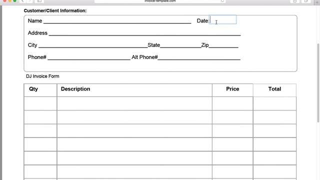 How to Make a Disc Jockey (DJ) Invoice | Excel | Word | PDF смотреть онлайн