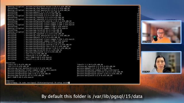 Installing Percona Distribution for PostgreSQL 15 on Rocky Linux 9 смотреть онлайн