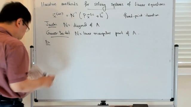Iterative methods for systems of linear equations - Jacobi iteration смотреть онлайн