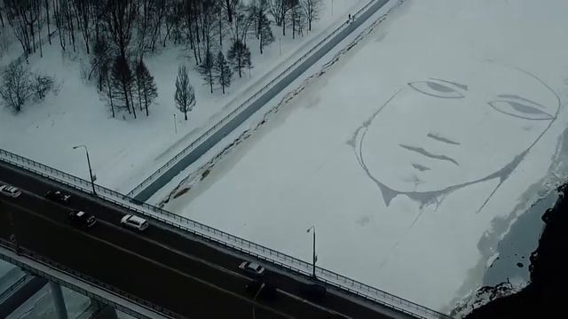Грустное лицо SAD FACE на Каме. Январь, 2018 смотреть онлайн