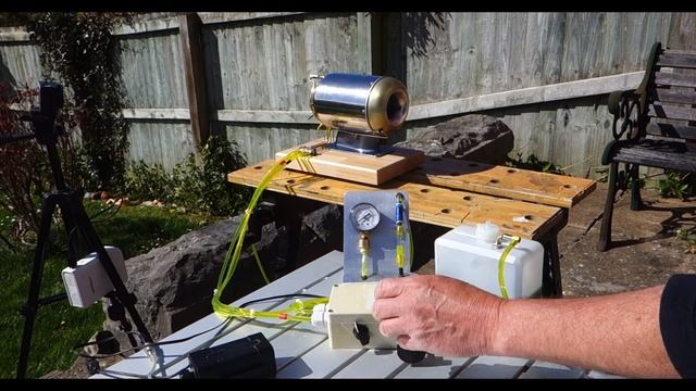 Kamps DIY Jet Engine Running on Kerosene - First Test смотреть онлайн