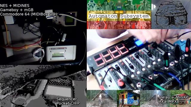 Automaton Subsystem - Dub Hut (Live Chiptune Dub Reggae) смотреть онлайн