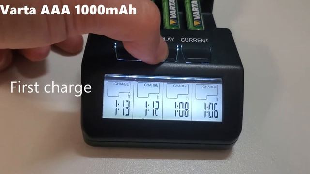 Ni-Mh Batteries AA Varta 2100mAh, AA Energizer 2300mAh, AAA Varta 1000mAh, AAA Westinghouse 1000mAh