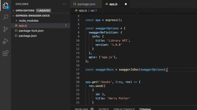 Automatic Swagger Documentation with Node & Express смотреть онлайн