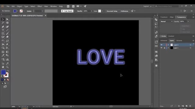 How to Create font neon - Ai смотреть онлайн
