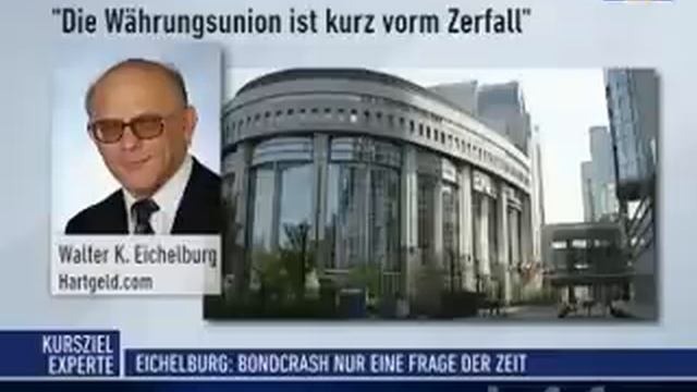 Walter K. Eichelburg: "Die Währungsunion ist kurz vorm Zerfall" смотреть онлайн