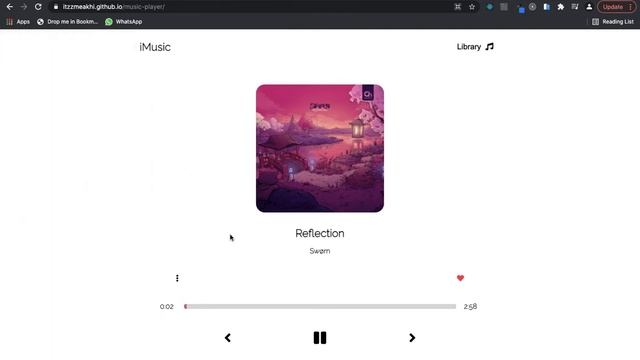 Music player developed using React and Node sass смотреть онлайн