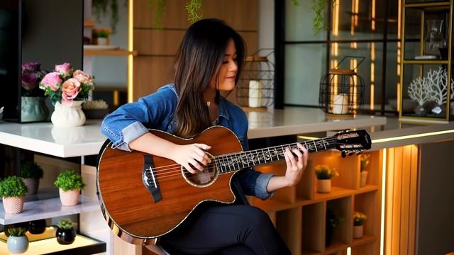 Фантастическое исполнение на гитаре. Beggin - Fingerstyle Guitar Cover - Josephine Alexandra смотреть онлайн