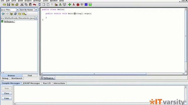 Intro to Java - Lesson 1 | How to Create your First Program in Java | IT varsity смотреть онлайн