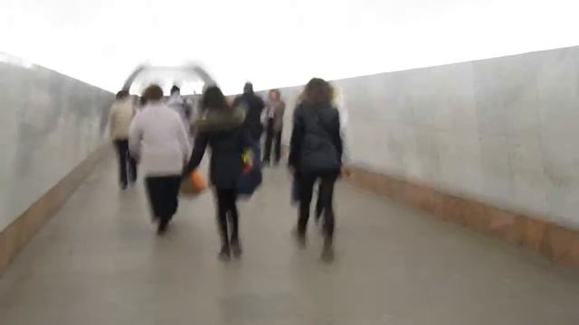 Street Musician in Moscow Metro (March 12, 2015) смотреть онлайн