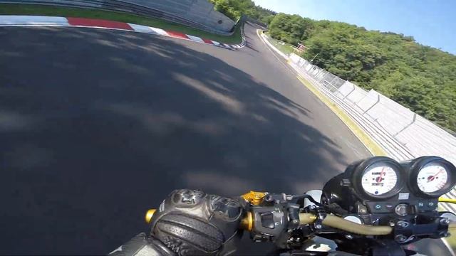 Honda Hornet 600 Pc34 Nürburgring (Near Crash At Breitscheid) BTG 8:44