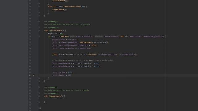 How to Make Grappling Gun in Unity (Tutorial) смотреть онлайн