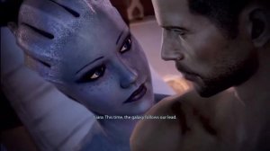 Mass Effect 3 Liara T'Soni Romance scene