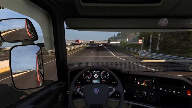 Euro Truck Simulator 2 ,v 1.39, Scania R RJL v8 смотреть онлайн