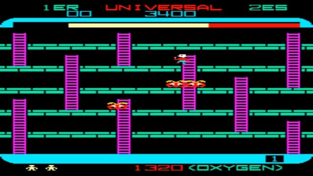 Space Panic (Arcade) смотреть онлайн