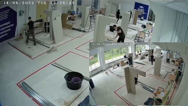 Демоэкзамен. Сухое строительство, штукатурные работы. 14.06.2022 смотреть онлайн