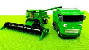 Машины-Помощники Трактор, Комбайн, Грузовик.mp4