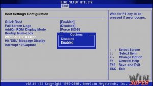 Настройки AMI БИОСа, раздел BOOT