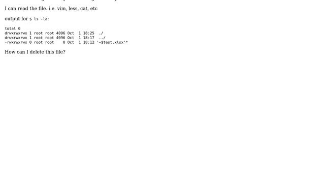Cannot delete file named "~$test.xlsx" (3 Solutions!!) смотреть онлайн