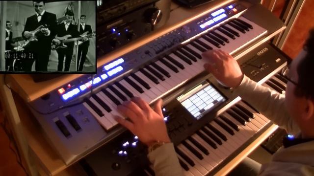 The Shadows - Wonderful Land (YAMAHA TYROS 5) смотреть онлайн