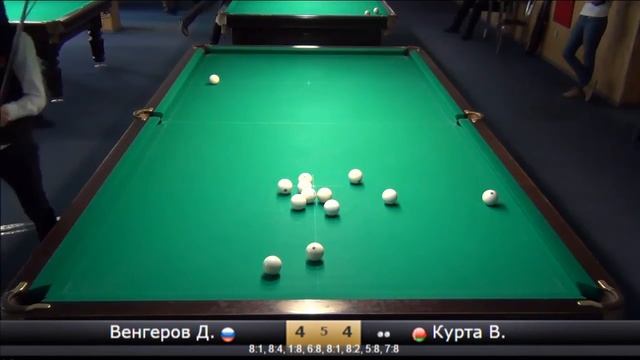 Контра с кия #10: Владислав Курта - Денис Венгеров смотреть онлайн