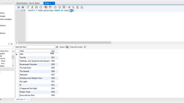 10 Order By En Mysql смотреть онлайн